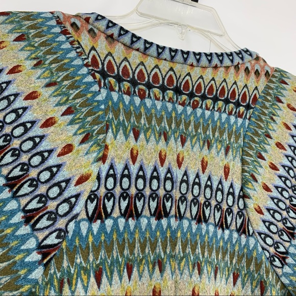 Uncle Frank Retro Print Asymmetrical Dress Size XS - Picture 10 of 12